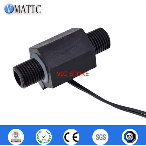 Free Shipping VC2253-G1-4 Urinal Flush Valve Plastic Hall Level Meter 1/4 Pipe Electronic Water Flow Switch Pump Flow Switch