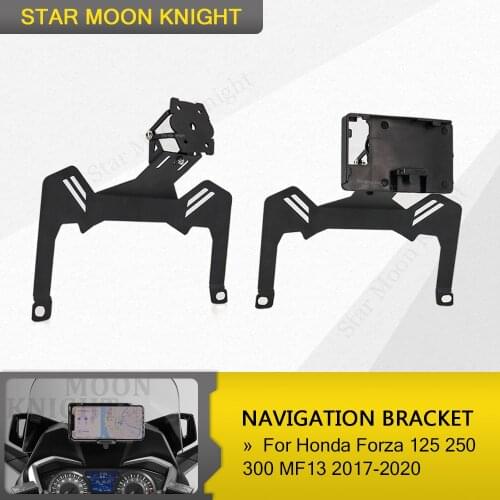 For Honda for Forza 300 250 125 MF13 Phone Holder for Forza300 Stand Holder Smartphone Holder Stand GPS Navigator Plate Bracket