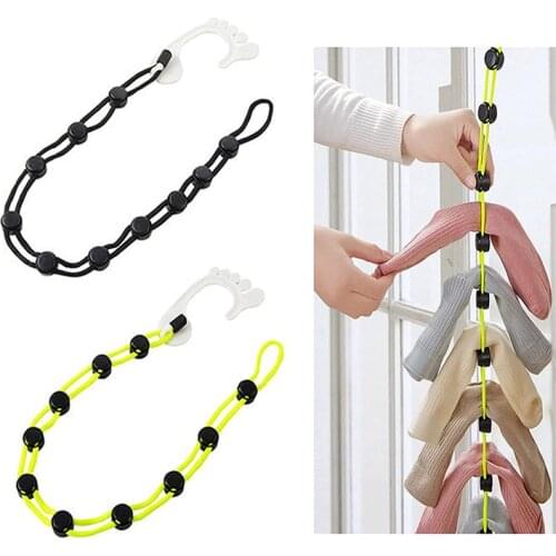 Socks Drying Rope Storage Laundry Divider Organizer Saver Drying Clothesline Rope Washing Machine Drying Socks Line Laundry Tool