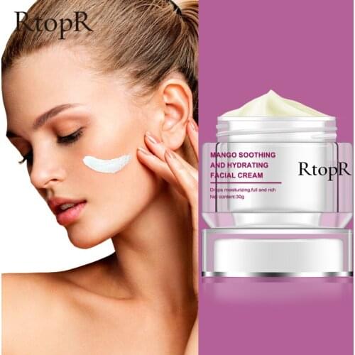RtopR Face Cream Anti-Wrinkle Anti Aging Whitening Mango Bright Moisturizing Liquid Tights Nourishing Shrink Pores High Quality