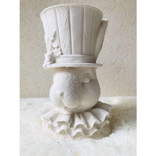 Rabbit flower pot set