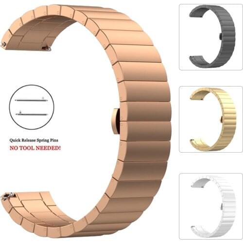 Metal butterfly buckle Watchband For Xiaomi Watch color sports edition Strap Band For Mi color Bracelet Wristband Accessories