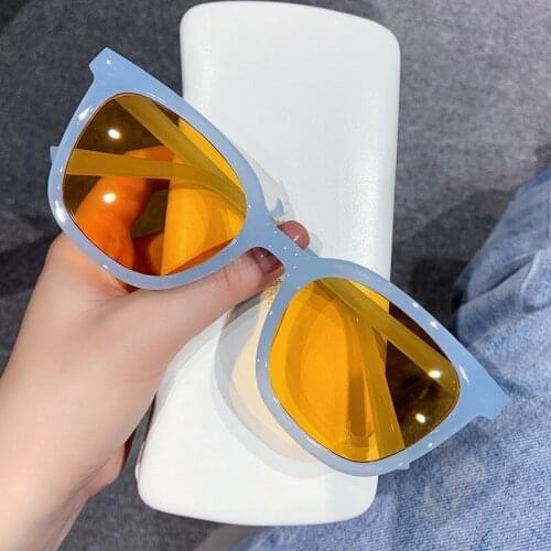 2021 Fashion Retro Men Sunglasses Classic Women Plastic Frame Trendy Sun Glasses Unise Eyeglasses Luxury Eyewear UV400