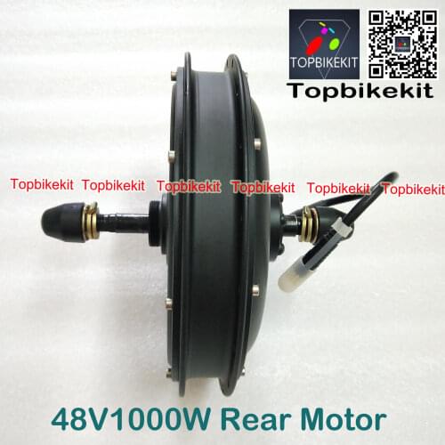 Ebike High Power 48V1000W motor Rear Motor 48V1000W Direct Drive Motor +KT 40A Sine wave controller