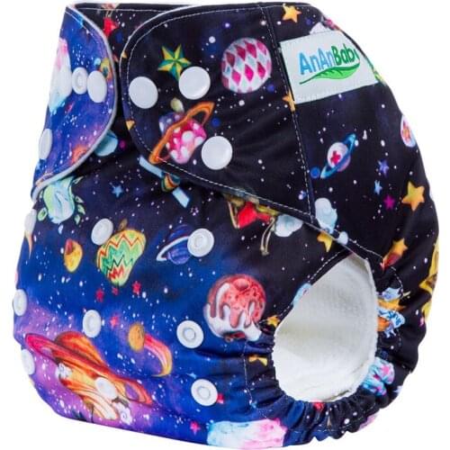 Washable Baby Nappies Cloth Diaper Printed PUL Double Gussets Multicolor Reusable Waterproof Baby Diaper/Couche Lavable HA013