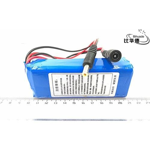 12V 3000mah lithium battery Rechargeable DC battery polymer batteria For monitor motor LED light outdoor spare Battery