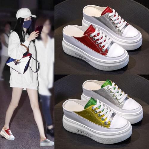 Slippers womens 2021 summer new thick-soled platform shoes