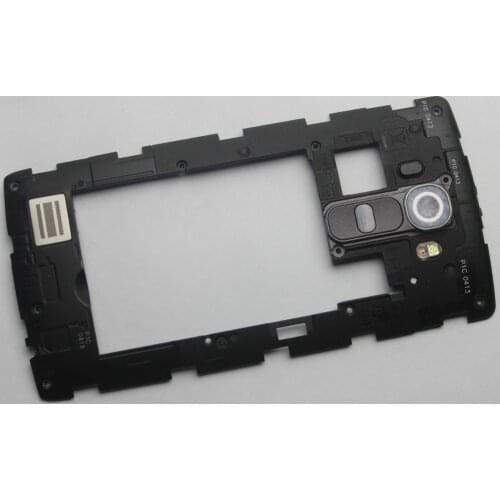 Back Rear Frame Bezel Housing+ Camera Glass Lens Cover FOR LG G4 H818 (dual card)