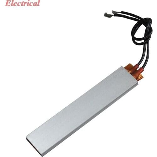 1pc Thermostat PTC Aluminum Heating Ceramic Heater For Crimper 60/80/100/120/150/200/230±10°C 220V 100*21*5mm 30~120W