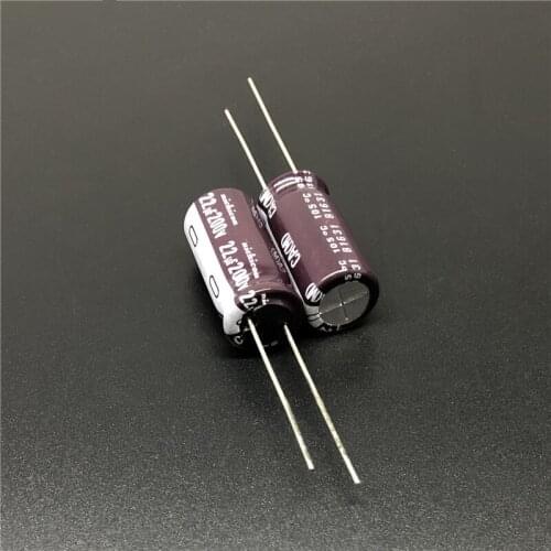 10pcs 22uF 200V NICHICON CA Series 10x20mm High ripple current Long Life 200V22uF Aluminum Electrolytic Capacitor