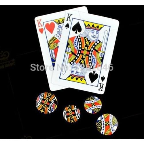 3 Pcs/lot Phase Shift Card Magic Tricks Cards Close Up Magic Props Gimmick Stage Mentalism Street Comedy Magic Toys