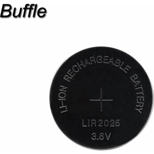 5x LIR2025 Rechargeable Battery 3.6V 30mAh for Car Key Li-ion Battery Button/Coin Cell Repleace CR2025 Drop shipping