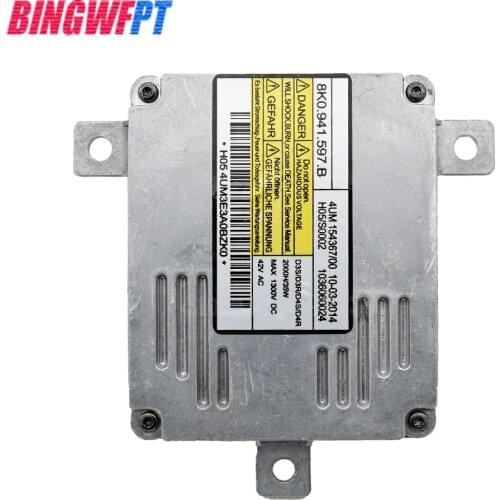 8K0 941 597 B HIDS Xenon Ballast Control Unit for A4 A6 A3 Q3 HID D3S N10721805 Gas Discharge lamps 8K0941597B
