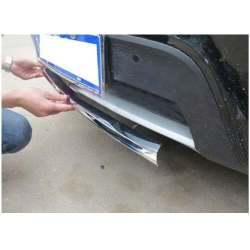 Chorm front bumper Lip cover trim for BMW X3 F25 2011 2012 2013