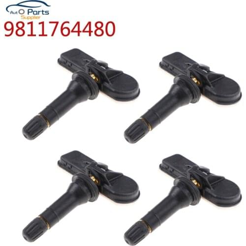 4 Pcs/Lot 9811764480 TPMS Tire Pressure Monitor Sensor 433MHZ For Citroen Jumpy Peugeot Expert C4 C5 308 3008 508 5008 408 Auto