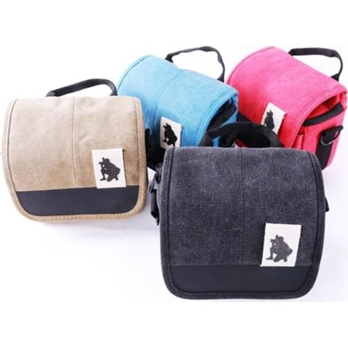 For Olympus EM10 EPL8 fujifilm XT10 xa3 Camera bag SLR Digital Sling Camera Case Shoulder Bag Backpack for Sony a6000 a5100 bag