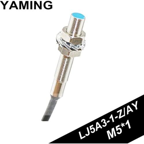 Inductance Type Metal Induction Proximity Switch LJ5A3-1-Z/AY DC Three-wire PNP/NPN Capacitance Sensor M5 Detection NO/NC