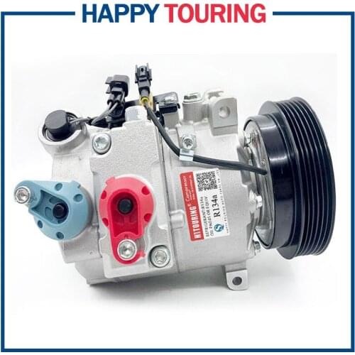 A/C Compressor For Volvo S60 S80 V70 XC60 XC70 XC90 36051068 60-02344 6G9N19D623FF 6G9N-19D623-FF 6G9N19D623FG 6G9N-19D623-FH