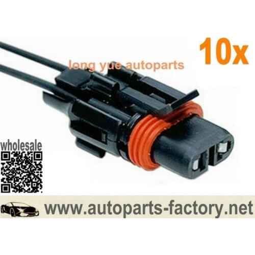 Longyue 10pcs Crankshaft Position Sensor CPS Connector & Foglamp Switch Pigtail