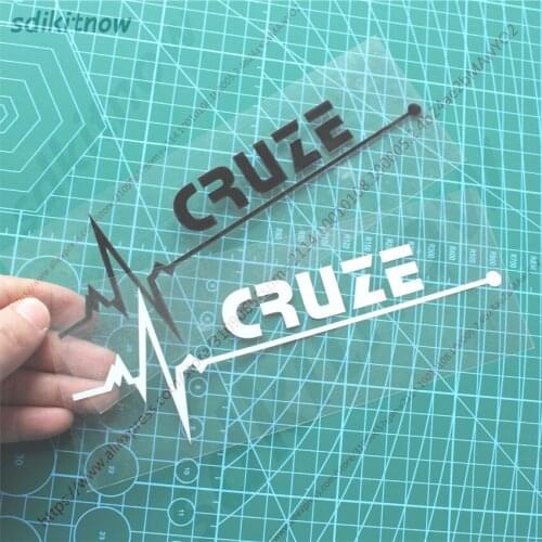 New Heart Car Decal Sticker Styling Windows Door Decoration For chevrolet cruze 2009 2010 2011 2012 2013 2014 2017 accessories