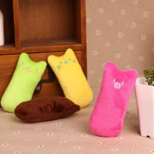 2020 New Pet Cat Toy Pet Chewable PLUSH TOY CUTE Thumb Pet Toy Pet Supplies