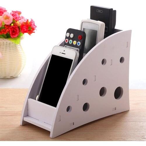 Plastic Desktop Storage Case Phone Storage Box Office Table Organizer Desk Cotainer Remote Control Coffee Table Desk Key Box