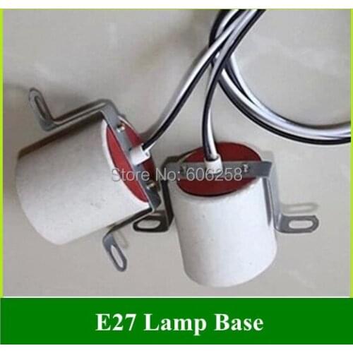 Lamp Stand / Ceramic Lamp Holder E27 / U Bracket / E27 Light Base / DIY Lighting Accessories x10