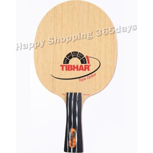 Original Tibhar Triple Carbon table tennis blade table tennis rackets racquet sports fast attack with loop carbon blade