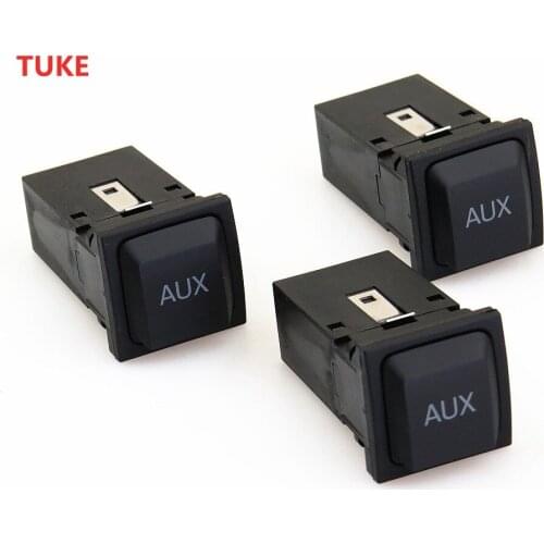 RWSYPL 3 Pcs For Golf MK6 MK5 Scirocco 5KD 035 724 A 5KD035724A AUX Audio transmission Interface Socket