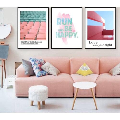 Waterproof 3-pcs Sports Series Posters And Prints Wall Art Decoration Canvas Painting Bunny Nursery Prints Wall Unframed