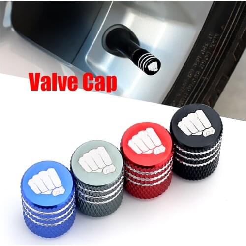 1Set Tire Valve Caps Car Styling Alloy Anti-theft Sport Car Wheel Tires Tire Stem Air Cap Airtight Covers Refueling Decoration