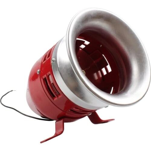 AC 220V MS-390 Mini Motor Driven Air Raid Siren Horn Car Truck Alarm 90-130 dB