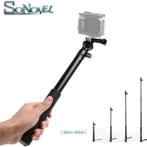 36 Inch Extendable Camera Selfie Stick Action Camera Handheld Monopod for Gopro HERO 6/5/2/3/3+/4 for for iPhone X 6 7 8 Samsung