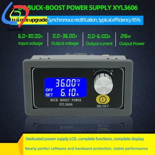 XYL3606 36V6A automatic voltage up and down module of NC DC regulated power supply