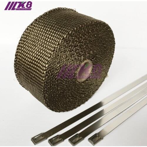 Car Motorcycle 10M Motorcycles Exhaust Front Pipe Anti-hot Wrap Heat Manifold Insulation Cloth