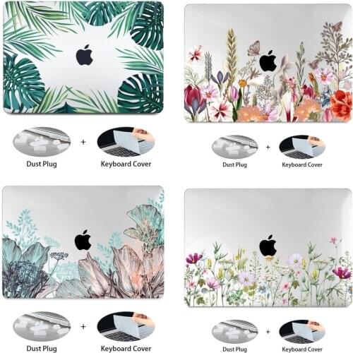 Flower Case for Macbook Air Pro Retina 11 13 inch Mac Book 13 15 16 inch Touch Bar/Touch ID 2020 A2179 A2338 M1 A1932 A2289