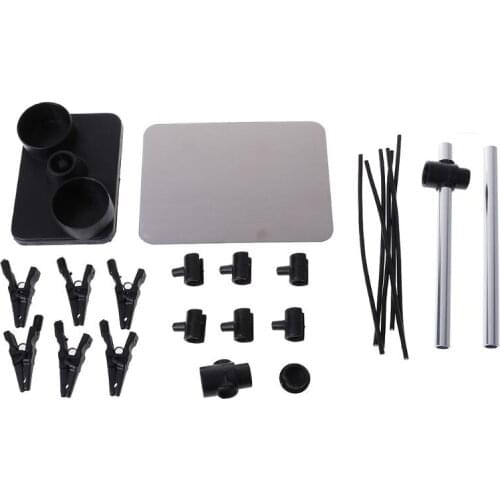 Airbrush & Spray Parts Holder Clips Stand Holds Model Hobby Auto Paint Booth 62KD