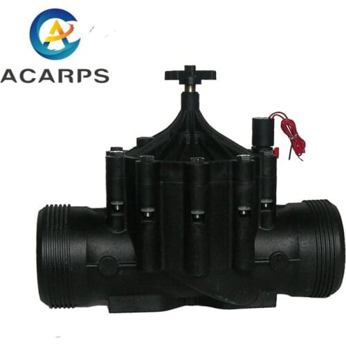 DN100 4inch 24vdc 220vac 24vac Irrigation Garden Flow Control Valve for Irrigation Nylon Material 10bar Flange Connection
