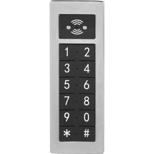 Stainless Steel Electronic Lock Digital Password Keypad Number Cabinet Door Code Locks With Controller And Access Control Card