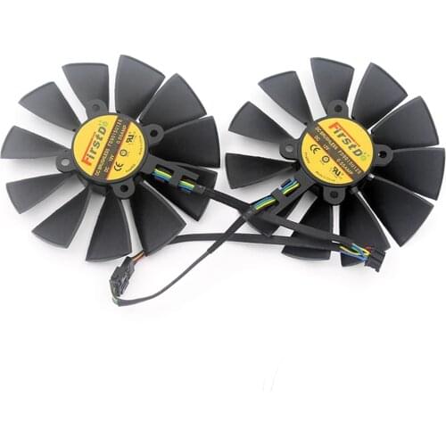 FD9015U12S PLD10015S12HH 95mm 12V 0.55A for ASUS GTX970 980 780 STRIX-R9285 Graphics Card Cooler Fan