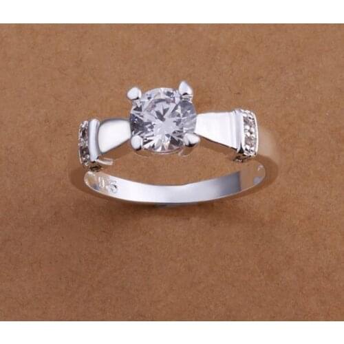 JZR187 Wholesale silver plated ring, free shipping Factory price trendy fashion 925 stamped jewelry, fashion ring