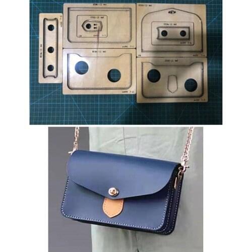 Leather Messenger Bag Wooden Cutting Die Diy Craft Making Decor Supplies Dies Template Suitable For Common Die-Cutting Machines
