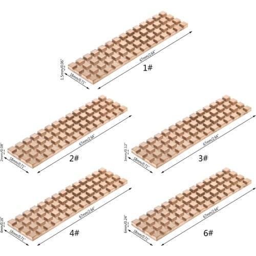 Copper Heatsink Thermal Conductive Adhesive For M.2 2280 PCI-E NVME SSD Radiator