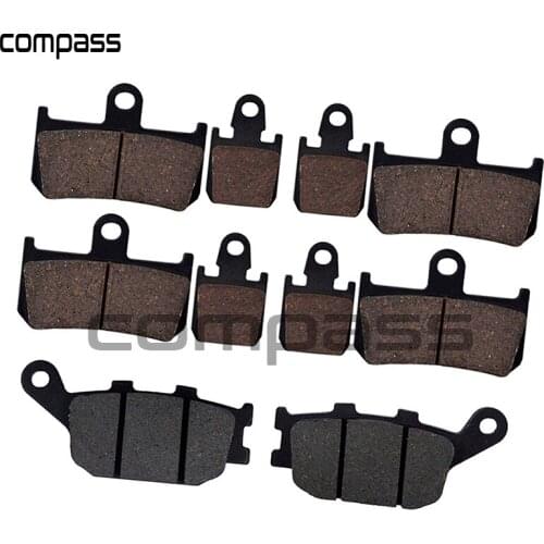 Motorcycle Front and Rear Brake Pads for Yamaha YZFR1 YZF-R1 YZF R1 2007 2008 2009 2010 2011 2012 2013 2014