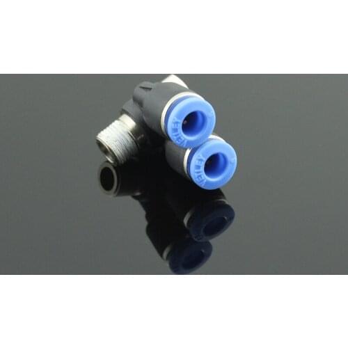 Male Branch A double touch quick connector air fittings PA 06-R01,PA08-R02,PA10-R02 male branch a pneumatic one touch fittings
