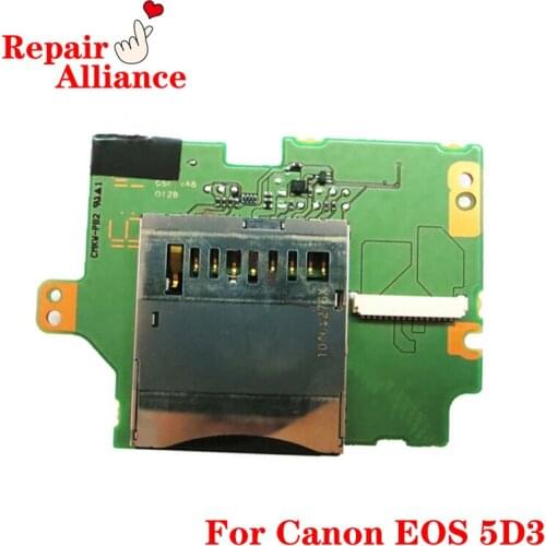 New SD memory card board PCB Repair parts for Canon EOS 5D Mark III ; 5D3 5DIII ds126321 SLR