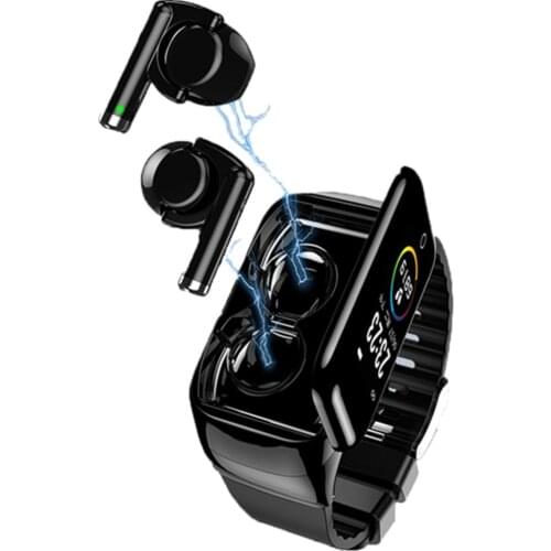 Newest M7 Smart Watch with Earphone BT5.0 Support Bluetooth Calls Heart Rate Monitor Smartwatch Headphones Men Smart Bracelet