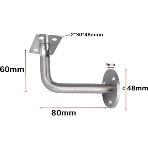 Handrails Stair Brackets Stainless Steel Support Stair 1pcs Hand Rail Connector