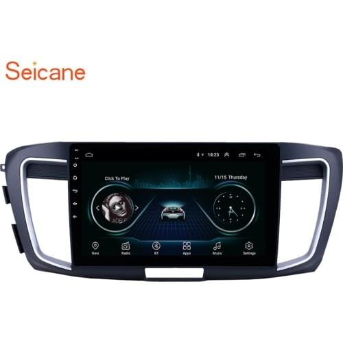 Seicane 10.1 inch 2din Android 9.1 Car Radio Head Unit GPS for 2013 Honda Accord 9 2.4L High version support Carplay TPMS