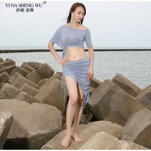 Sexy Belly Dance Costumes Sexy Practice Clothes Dance Costume Belly dance Top & Short Skirt Performance Show Set(with panties)